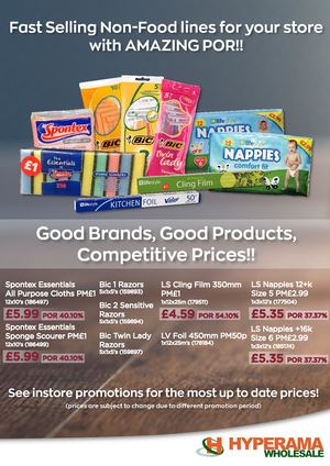 Non Food Retail Leaflet