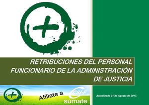 Retribuciones de Cuerpos Generales y Especiales