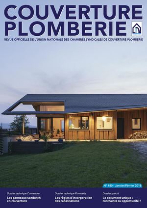 Couverture Plomberie N° 180 - janvier/février 2018