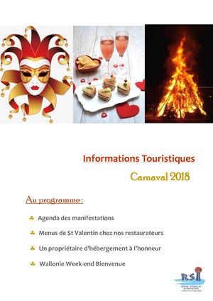 Informations Touristiques Carnaval 2018