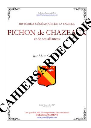 Pichon De Chazeaux