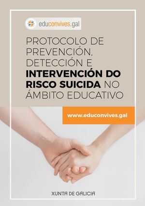 Protocolo Prevencion Deteccion Intervencion Risco Suicida Ambito Educativo