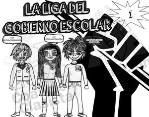 La Liga Del Gobierno Escolar Comic Final Con Correciones