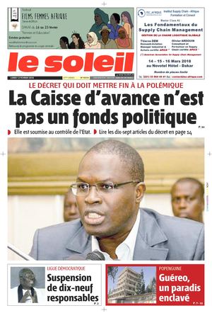 Edition Du 12 Fevrier 2018