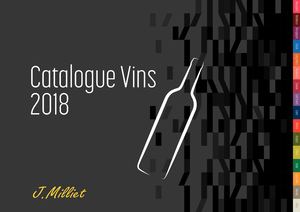 Milliet Catalogue Vins 2018