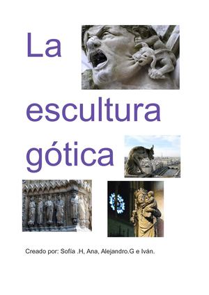 Escultura Gótica