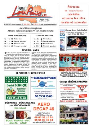 Lou Pais Fevrier 2018 Complet Bdef