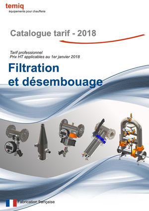 Temiq Catalogue Filtration Et Désembouage 2018