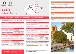 Adagio Ce Carte Pass 2018 – Tarifs C