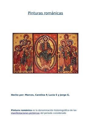 Pinturas Románicas
