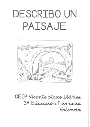 Descripcion Paisaje