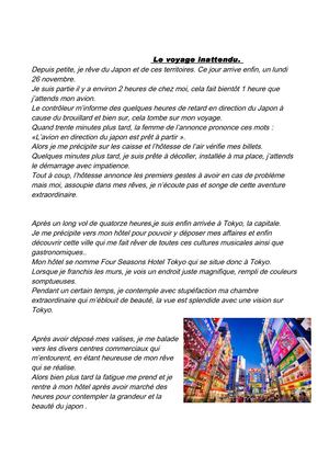 sujet pour le voyage sujet pour le voyage
