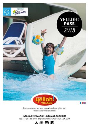 Yelloh Pass 2018 Chateau de Boisson Bilingues