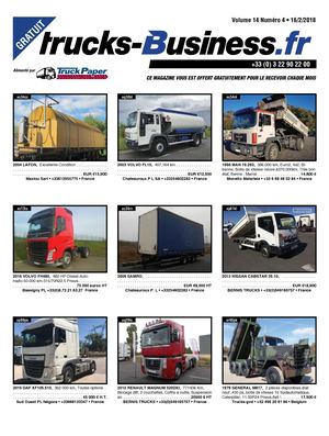 TRUCKS BUSINESS VOLUME 14 NUMÉRO 04 • 16/02/2018