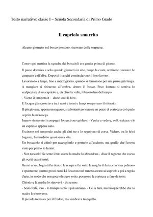 Il Capriolo Smarrito