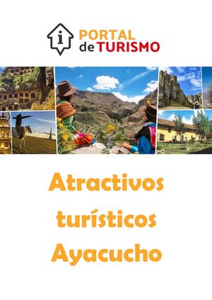 Lugares turísticos Ayacucho