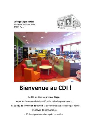 Cdi Collège Edgar Varèse Version Site Copy