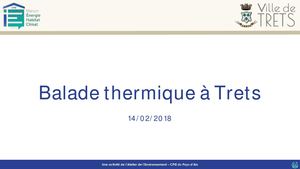 Balade Thermique Trets 14 02 2018