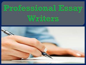 Professional Essay Writers