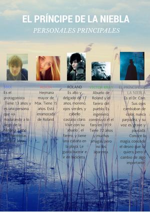 El Príncipe De La Niebla. Taller de visualización.