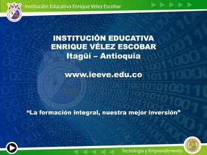 Institución Educativa Enrique Vélez Escobar
