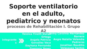 Soporte Ventilatorio