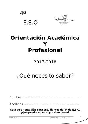 17 18 Cuadernillo Orientacion 4º Eso Doc Definitivo