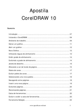 Apostila Corel Draw 10