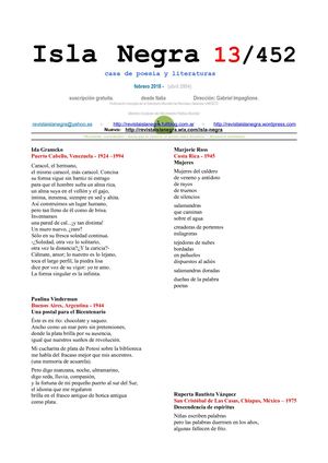 Isla Negra 452 + Navegaciones125