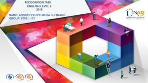 English Level 2 Recognition Task Portfolio Template Andres Mejia