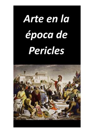 Arte En La éPoca De Pericles