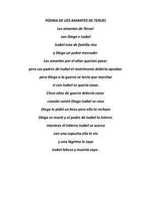 Los Amantes De Teruel