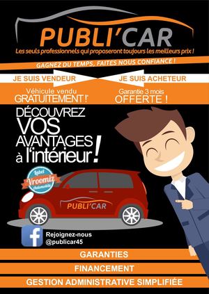 Plaquette PUBLI'CAR