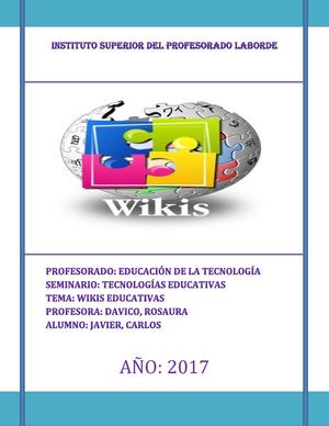 Wikis Educativas