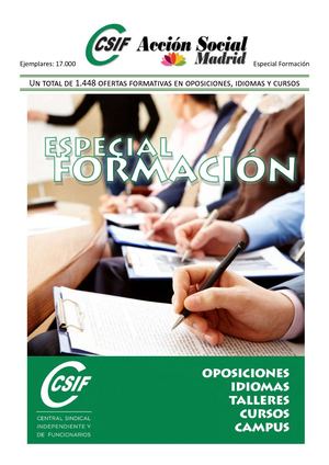 Revista Csif Madrid Formacion 2018