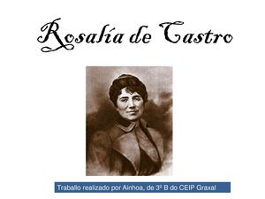 Rosalia De Castro