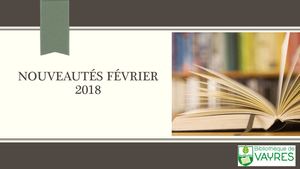 Nouveautes Février 2018