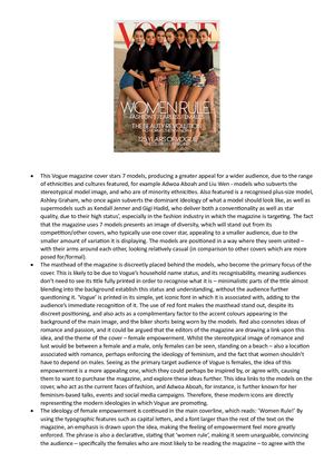 Vogue Cover Analysis