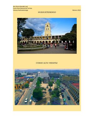 Huehuetenengo Y Cobán