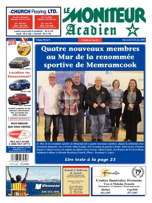 Moniteur Acadien 21 Février