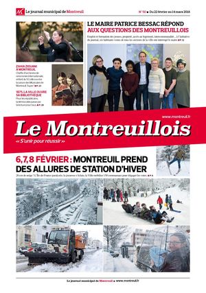 Le Montreuillois n° 50 - du 22 février au 14 mars 2018