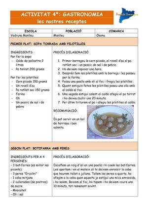 Receptes Manlleu 17 18