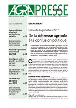 Agra Presse Hebdo #3585