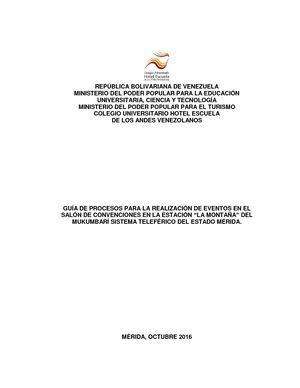 Guia De Procesos Informe Pasantia