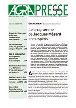 Agra Presse Hebdo #3597