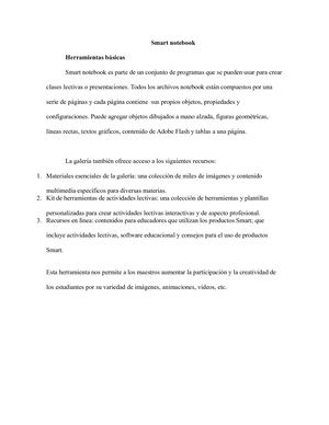 Smart Notebook (Relatoria)