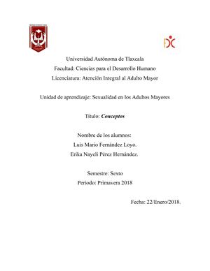 Conceptos De Sexualidad Cuadro Comparativo