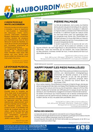 ARCHIVE - Mensuel Mars 2018