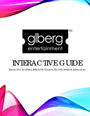 G.L. Berg Interactive Guide