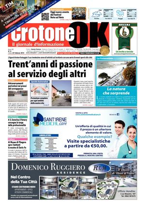 Giornale CrotoneOk N° 08 / 2018